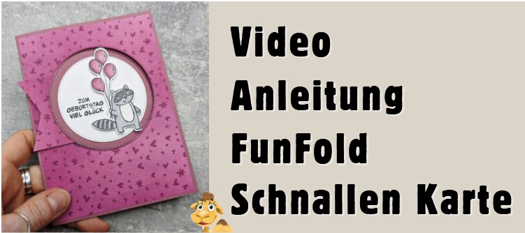 Anleitung Zur Schnallen Fun Fold Karte Stempeltier