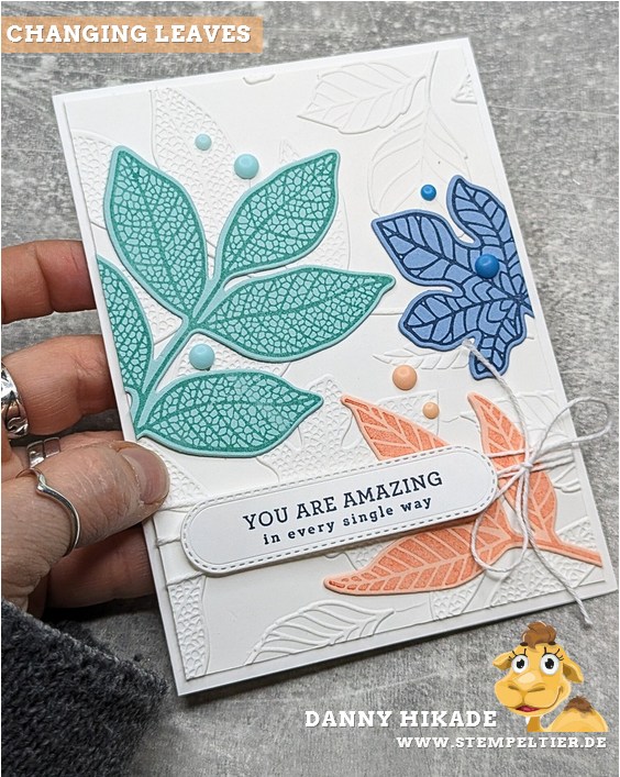 stampin up changing leaves online exclusive stempeltier