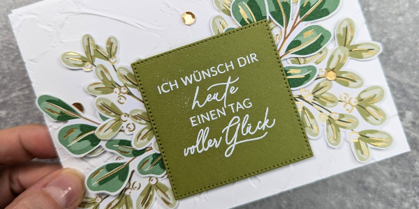 Grün Goldene Weihnachten