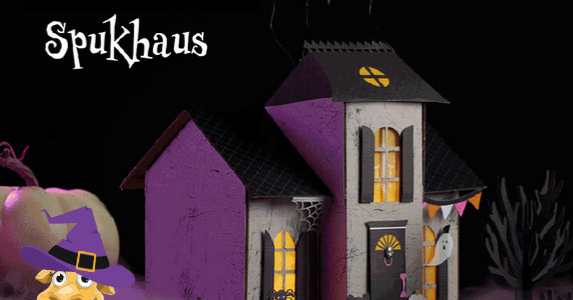 Neues 3D Home Dekokit – Spukhaus für Halloween