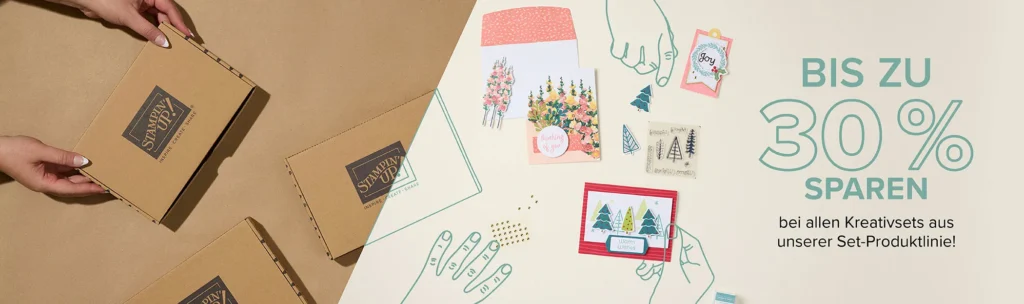 stampin up oktober 30 % sparen auf Kits produktlinie