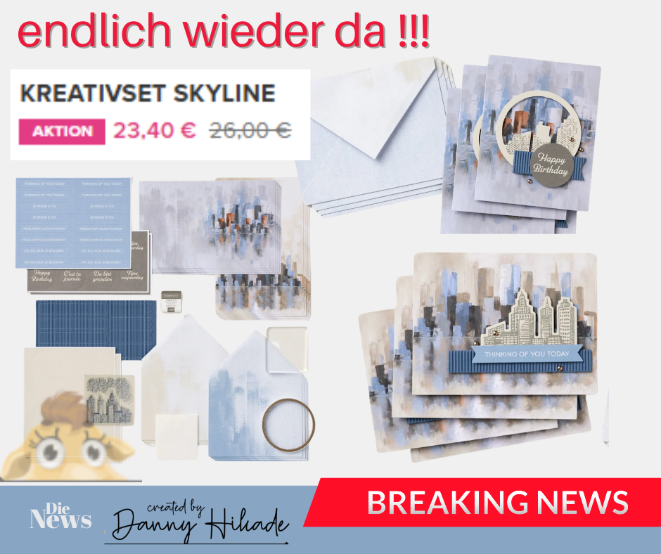 skyline stampin up kit kreativset stempeltier