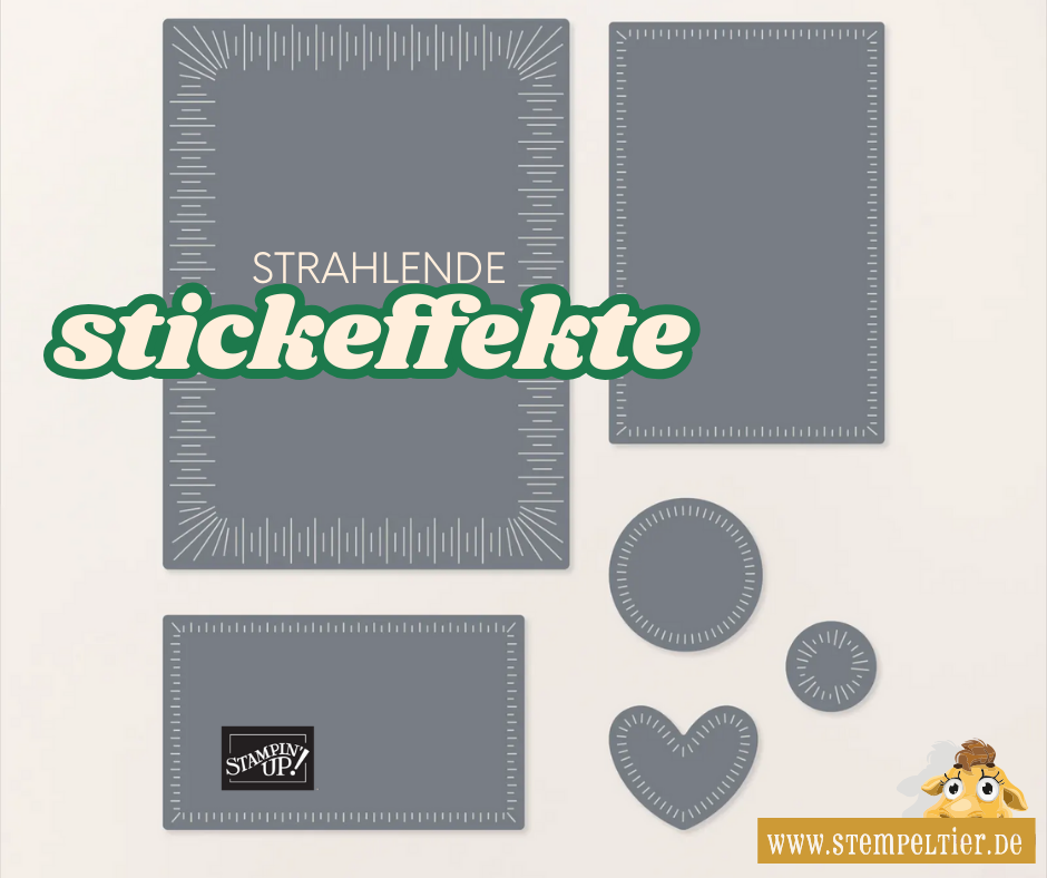 stampin up strahlende stickeffekte 161595