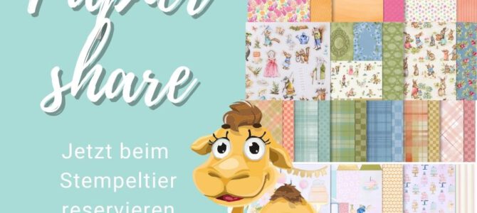 Alle neuen Stampin‘ Up! Papiere und Bänder testen