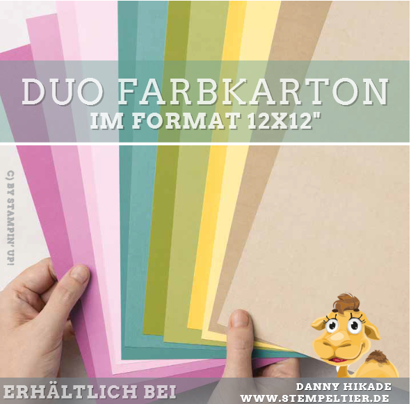 stampin up farbkarton duo scrapbooking fotoalben 12x12