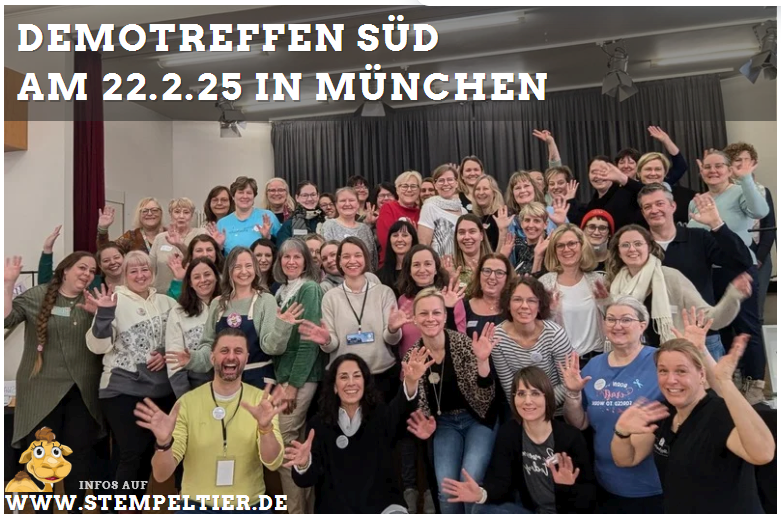 stempinup demotreffen münchen februar 2025